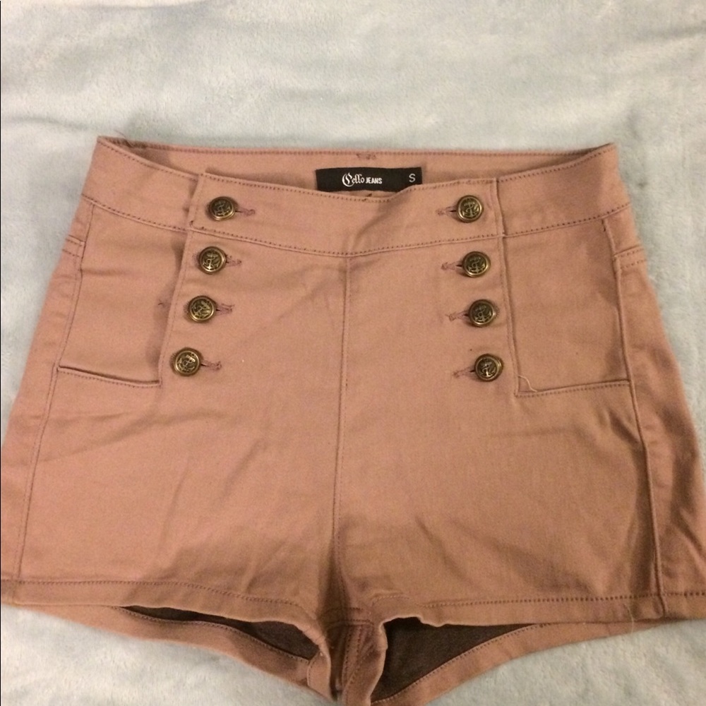 High waist shorts